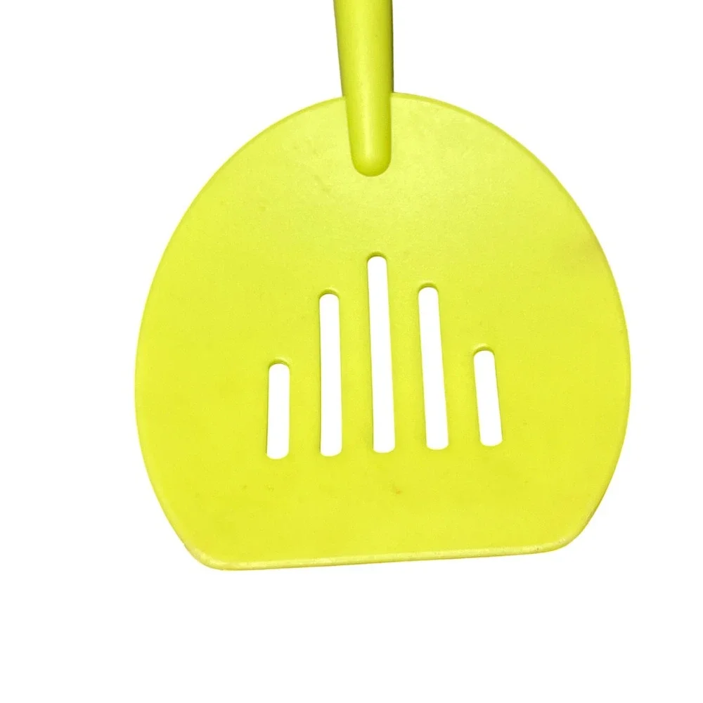 Mepal Rosti Slotted Turner Spatula Kitchen Lime Green  Melamine Heat Resistant
